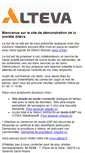 Mobile Screenshot of m1.alteva.eu